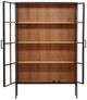 Dovetail Furniture Imara Black/Natural Cabinet-4