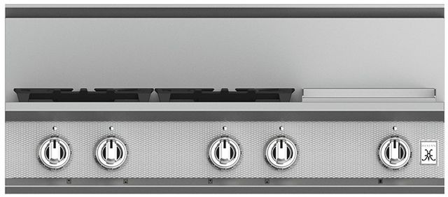 Hestan 36" Custom Color 4-Burner Gas Rangetop with Griddle-0