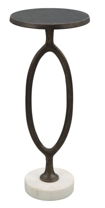 Zuo® Modern Bonita Bronze Accent Table-1