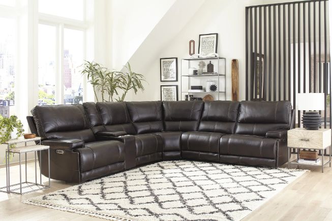 Parker House Whitman 6-Piece Verona Power Reclining Modular Sectional - Thumbnail 2