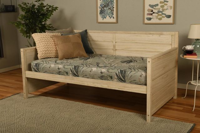 Kodiak Furniture Marisa Takara Rain/Weathered White Twin Daybed with Mattress-1