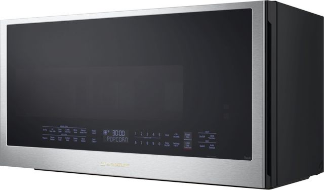 LG SIGNATURE Iconic Collection 1.7 Cu. Ft. PrintProof™ Stainless Steel Over The Range Microwave with Air Fry and Air Sous Vide-5