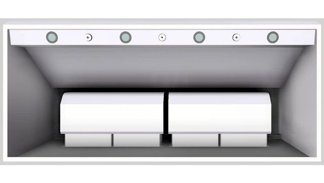 Vent-A-Hood® 66" White Wall Hood-3