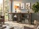 Sunny Designs™ Homestead Hills Alpine Gray/Tobacco Leaf 78” Media Console-1