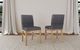 A-America® Esmond Parson Gray/Natural Parson Chair-2