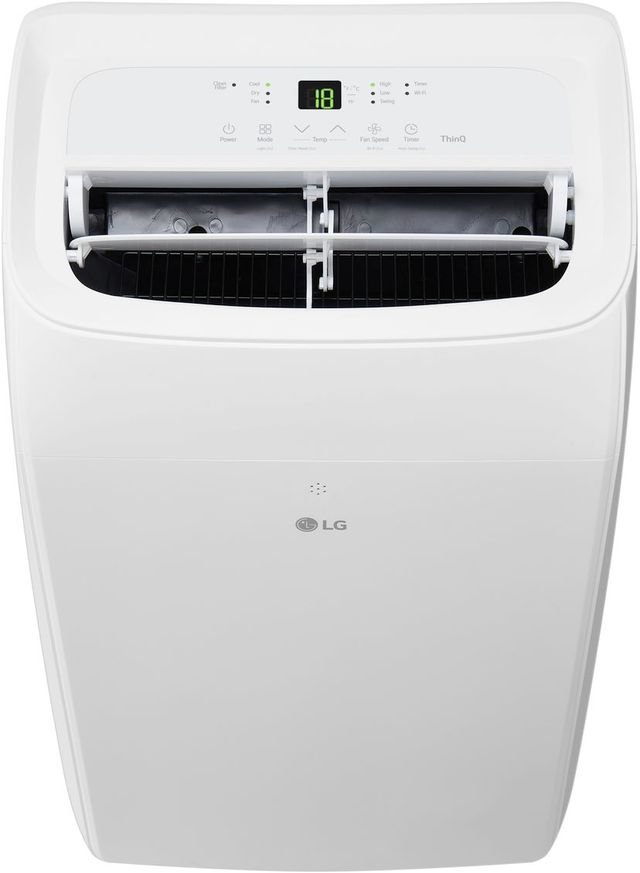 LG 10,200 BTU's White Portable Air Conditioner-2