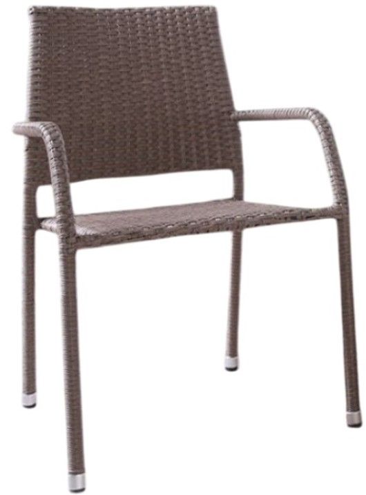 Furniture of America® Elani 2-Piece Natural Wicker Outdoor Chair Set