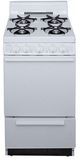 Premier Peerless 20" White Freestanding Gas Range-0