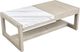 Magnussen Home® Preston Gallery Buff Rectangular Cocktail Table-4