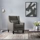 Elements International Whittier Westin Charcoal Chair-0