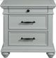 Elements International Slater Gray Nightstand-1
