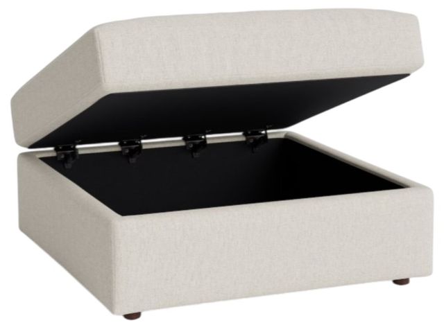 Bassett® Furniture Beckham Bone Storage Ottoman-2