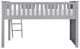 Homelegance® Orion Gray Twin Low Loft Bunk-4