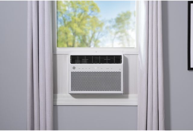 GE® 14000 BTU's White Smart Window Mount Air Conditioner-2
