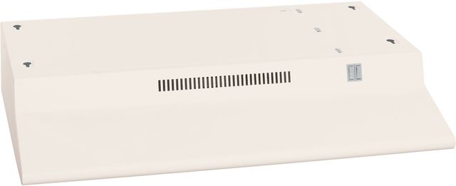GE® Bisque Non-Vented Standard Range Hood-0