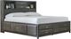 Signature Design by Ashley® Caitbrook 4-Piece Gray Queen Storage Bed-1