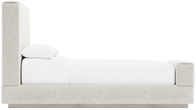 Bernhardt Tempo Larza Queen Upholstered Panel Bed-2