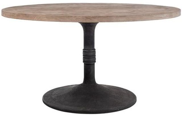 Nest Home Collections Sadie Medium Gray 48" Counter Table with Iron Base-0