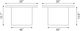 Zuo® Modern Irham Gray/White Coffee Table -2