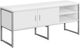 Monarch Specialties Inc. Silver/White 72" Office Credenza-0
