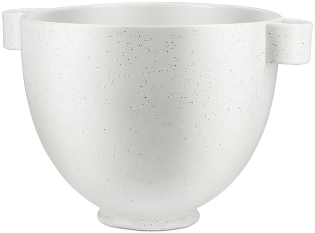 KitchenAid® 5 Quart Speckled Stone Ceramic Bowl-1