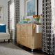 homestyles® General Line Natural/Stainless Steel Kitchen Cart-3