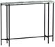 Crestview Collection Dublin Gray/Green Console Table with Black Base-0