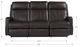 La-Z-Boy® Finley Onyx Leather Manual Wall Reclining Sofa-2