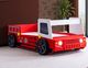 Furniture of America® Fierstall Red Twin Youth Bed-1