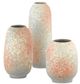 Currey & Company Sunset Gray/Sand/Coral Medium Vase-2