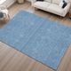 Dalyn™ Rug Company Soft Essentials SE6 Denim 5'x8' Area Rug-1