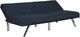 dhp furniture® Emily Navy Convertible Futon-1