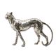 A & B Home Silver Standing Leopard Statuette-0