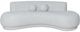 Armen Living Oakland Ivory Sofa-1