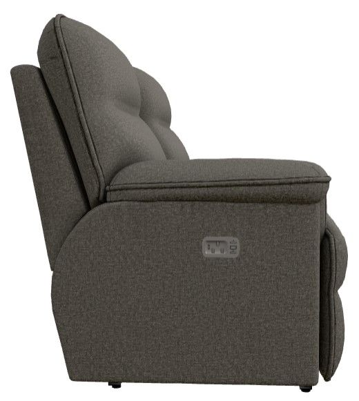 La-Z-Boy® Jay Granite Power Reclining Loveseat with Console and Headrest-2