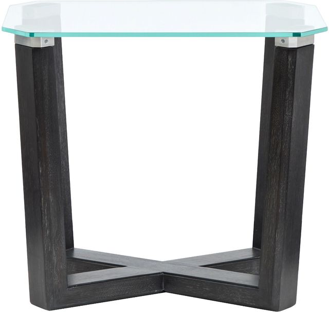 Magnussen Home® Wexler Black Truffle Rectangular End Table-1