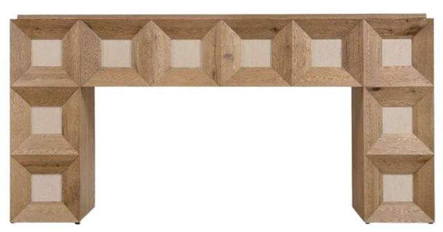 Hooker® Furniture Commerce and Market Haven Medium Natural Oak Console Table-2