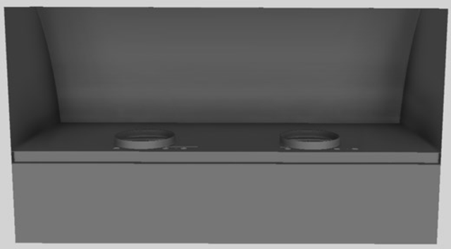 Vent-A-Hood® 54" Gunsmoke Wall Mounted Range Hood-4
