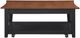 Steve Silver Co. Joplin Walnut Lift Top Coffee Table with Ebony Base-3