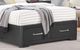 Najarian Furniture Loft Black Storage Full Panel Bed-2