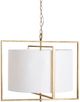 Crestview Collection Fields Gold 5-Light Drum Chandelier-0