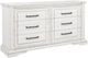 Coaster®  McKinney Vintage White Dresser-0