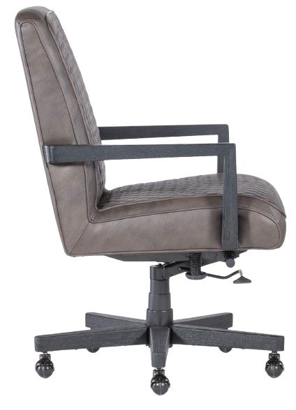 Hooker® Furniture EC Shadow Ankur Dark Brown Swivel Tilt Executive Chair-3