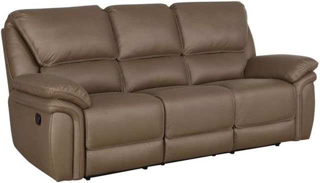 Coaster® Breton 2-Piece Mocha Brown Reclining Living Room Set-1