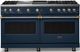 Viking® 5 Series 60" Slate Blue Pro Style Gas (LP) Range with Polished Chrome Trim-0