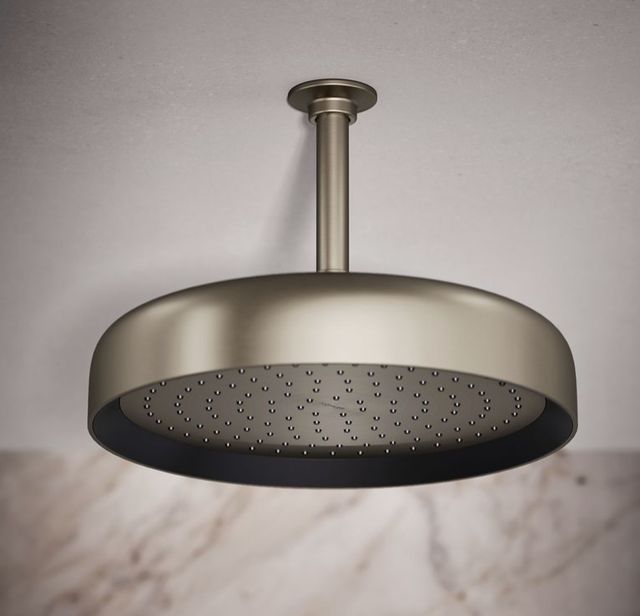 KOHLER® Statement® Vibrant Brushed Nickel 1.75 GPM Round 12" Single-Function Rainhead-2