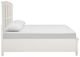 Magnussen Home® Willowbrook Egg Shell White California King Storage Panel Bed-3