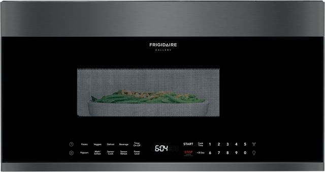 Frigidaire Gallery® 1.9 Cu. Ft. Black Stainless Steel Over The Range Microwave-2