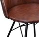 TOV Furniture Branson Deep Coffee Swivel Chair-4