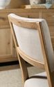 Hooker® Furniture Driftwood Lovegood Bisque/Worn Saddle Upholstered Dining Side Chair-4